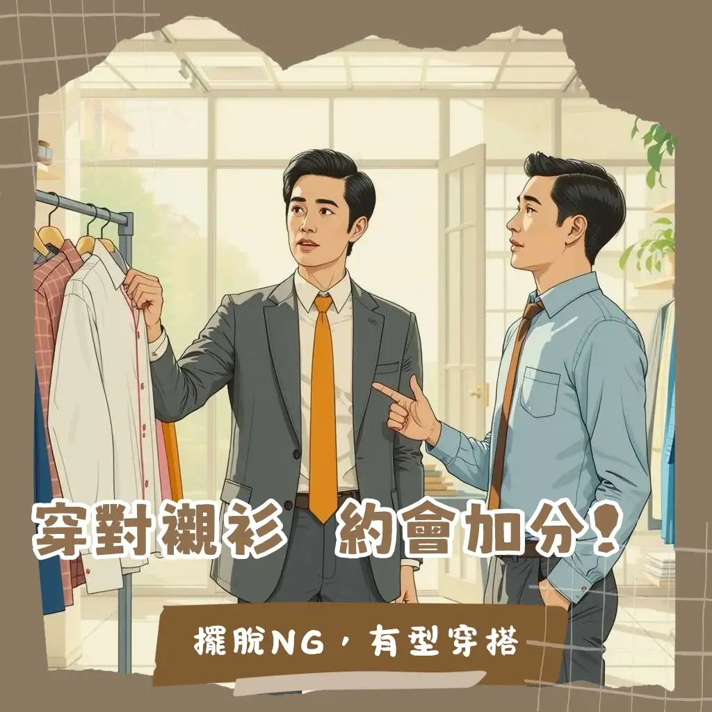 型男必看！襯衫穿搭男正式，商務面試婚禮場合襯衫穿搭指南。
