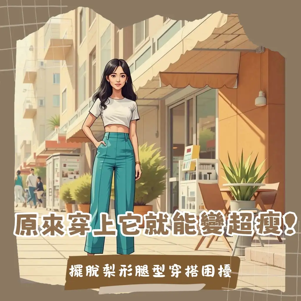 彎刀褲Dcard熱搜穿搭攻略，修飾O型腿、梨形身材的UNIQLO、GU彎刀褲實穿指南