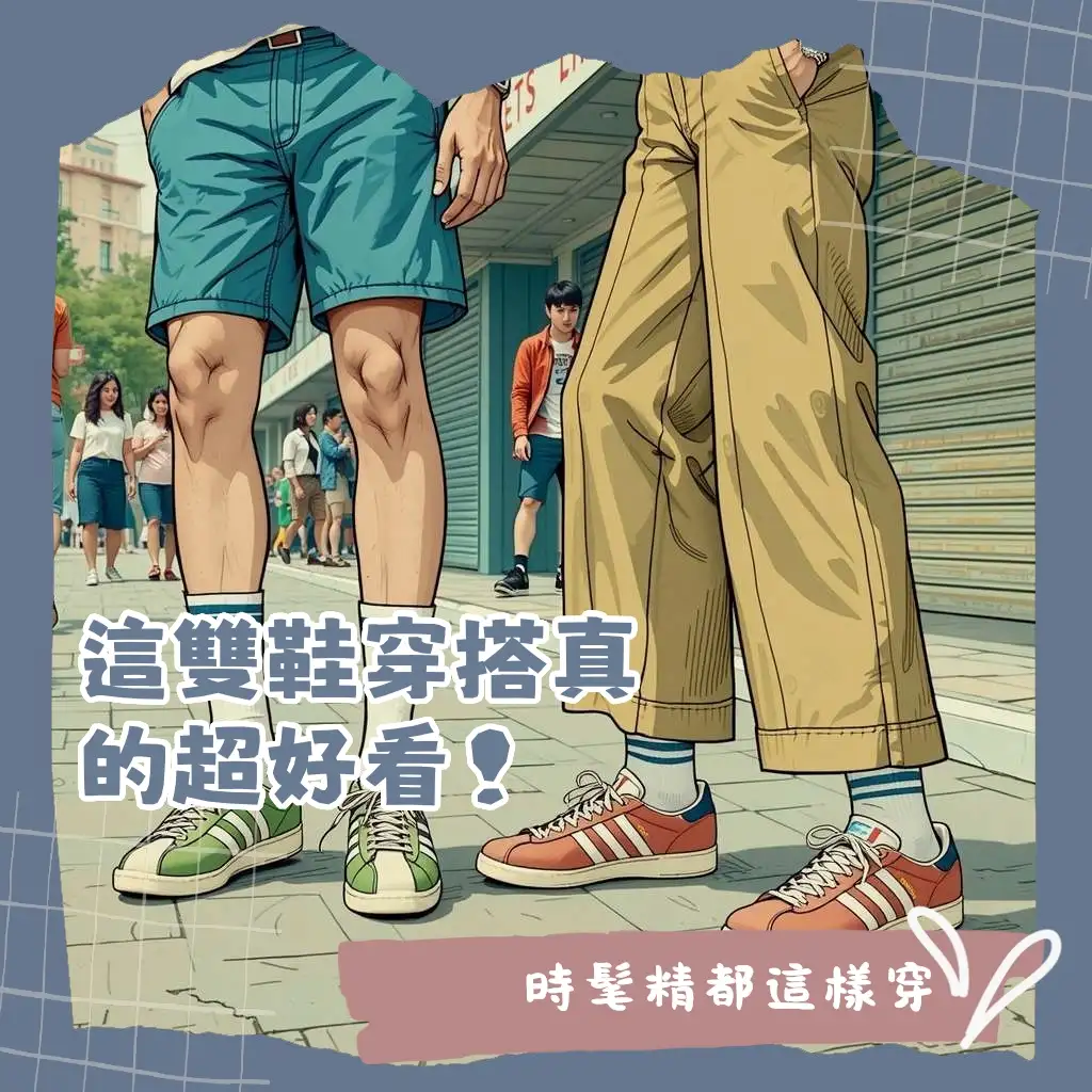 Adidas Samba經典德訓鞋穿搭攻略，揭密爆紅原因與尺寸挑選指南。