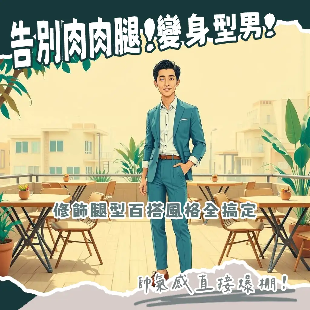 錐形褲是什麼？男性穿搭技巧、版型比較、品牌推薦與修飾腿型指南