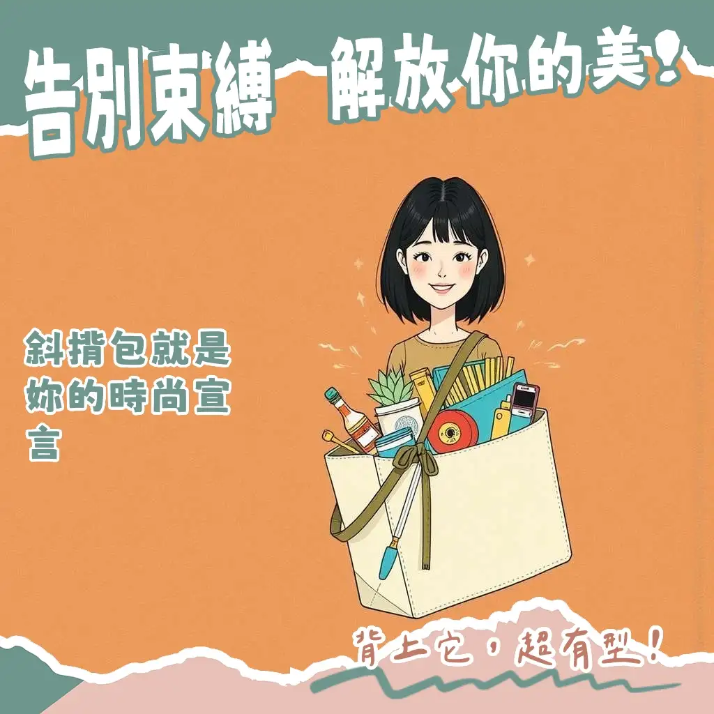 大斜背包女款穿搭指南：大容量、輕量、時尚包型與材質挑選術